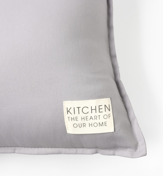 Изображение товара Подушка декоративная Этель 10568541 (светло-серый)