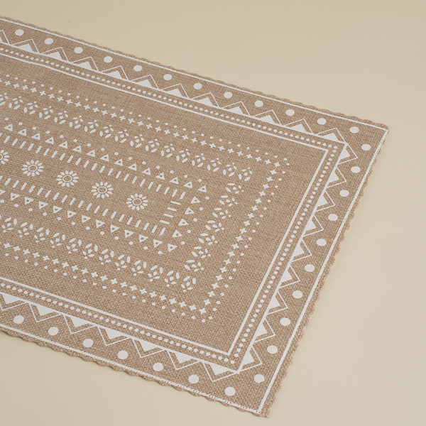 Изображение товара Набор сервировочных салфеток Sima-Land Home 9730768 (4шт, бежевый)