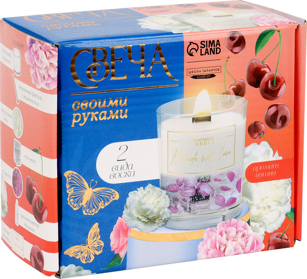 Изображение товара Набор для изготовления свечей Школа талантов Спелая вишня / 10100648