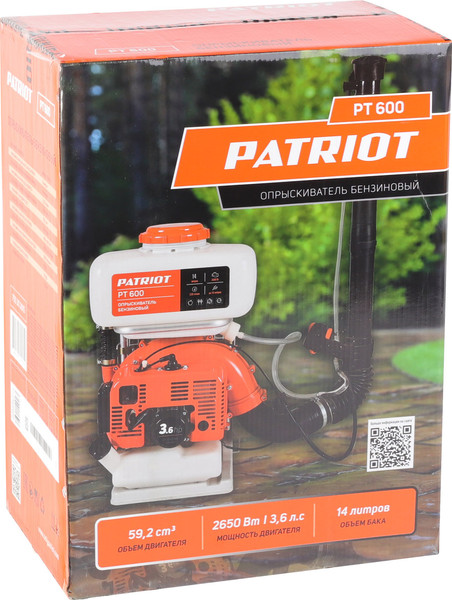 Изображение товара Опрыскиватель бензиновый PATRIOT PT 600
