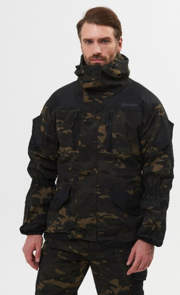 Изображение товара Костюм для охоты и рыбалки Huntsman Горка 5 сombo Мультикам City/Черный Cat's Eye/Смесовая Ри (р.48-50/182-188)