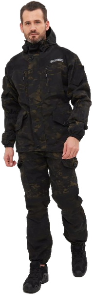 Изображение товара Костюм для охоты и рыбалки Huntsman Горка 5 сombo Мультикам City/Черный Cat's Eye/Смесовая Ри (р.60-62/170-176)