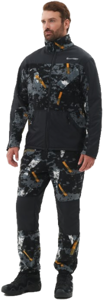 Изображение товара Костюм для охоты и рыбалки Huntsman Пикник-Люкс КМФ Флис (р.52-54/182)
