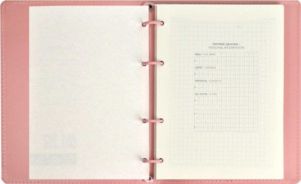 Изображение товара Записная книжка Escalada Плонже / 67303 (120л, пепельно-розовый)