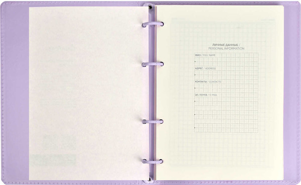 Изображение товара Записная книжка Escalada Плонже / 67304 (120л, сиреневый)