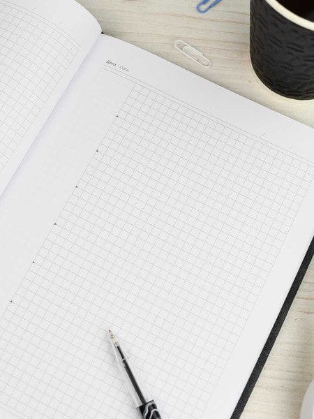 Изображение товара Записная книжка Escalada Канвас Экстра / 67694 (96л, черный)