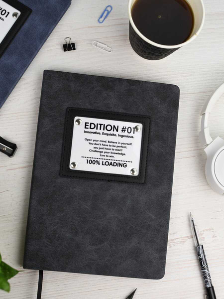 Изображение товара Записная книжка Escalada Канвас Экстра / 67694 (96л, черный)