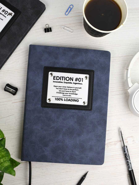 Изображение товара Записная книжка Escalada Канвас Экстра / 67695 (96л, синий)