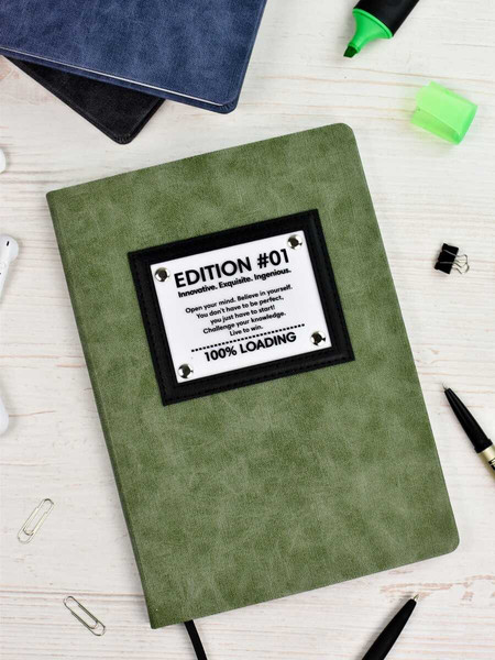 Изображение товара Записная книжка Escalada Канвас Экстра / 67696 (96л, зеленый)