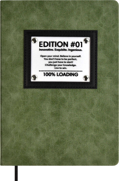 Изображение товара Записная книжка Escalada Канвас Экстра / 67696 (96л, зеленый)