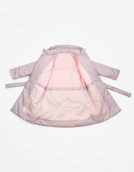 Изображение товара Пальто детское Amarobaby Snuggly / AB-OD24-SNUGGLY29/27-140 (пудровый, р.140-146)