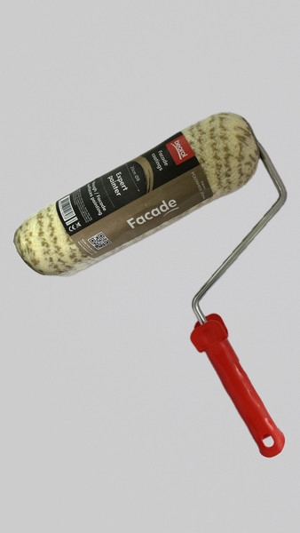 Изображение товара Валик малярный Beorol Эксперт Фасад 25cм d8мм с рукояткой / 4815930000954