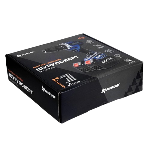 Изображение товара Аккумуляторная дрель-шуруповерт Nisus N-CJ-1001