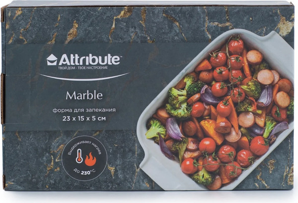 Изображение товара Форма для запекания Attribute Marble ABM057
