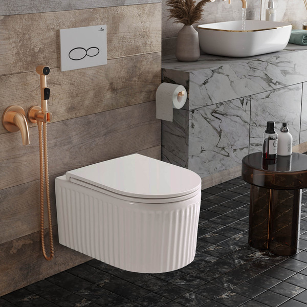 Изображение товара Унитаз подвесной с инсталляцией Roxen StounFix Dual Fresh 968291