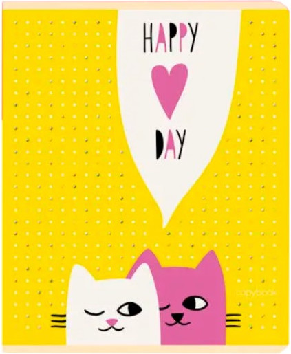 Изображение товара Тетрадь Unnika Влюбленные коты / ТКФ486725