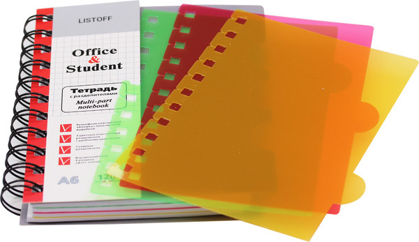 Изображение товара Тетрадь Listoff ТПР612037 (серый)