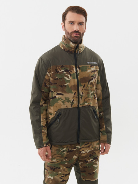 Изображение товара Костюм для охоты и рыбалки Huntsman Пикник-Люкс Мультикам Флис (р.60-62/188)