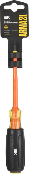 Изображение товара Отвертка IEK A2L5-SC30-T3-SL-40-100