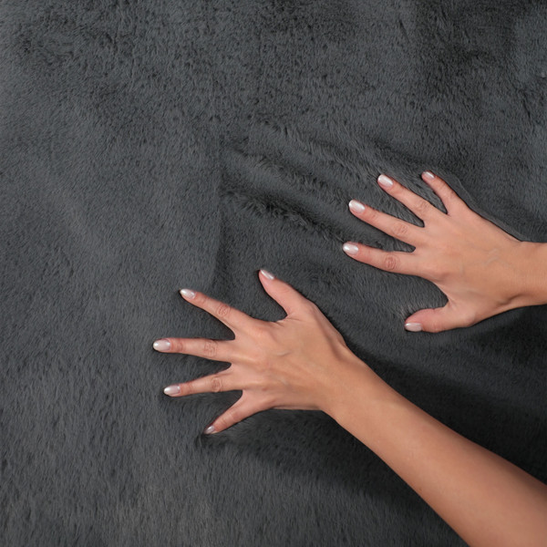 Изображение товара Ковер AksHome Animaly Shape (120x170, темно-серый)