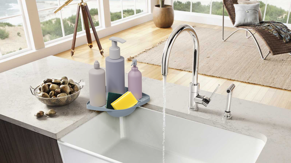 Изображение товара Подставка для моющего средства и губок Berossi Krita ИК 62576000 (сиреневый туман)