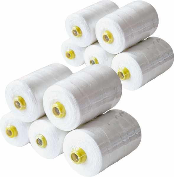 Изображение товара Набор швейных ниток Sentex Мешкозашивочные 12/4 1000м (10шт)