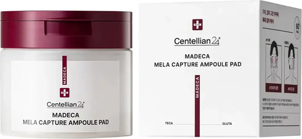 Изображение товара Пэд для лица Centellian24 Madeca Mela Capture Ampoule выравнивающие тон кожи (60шт)