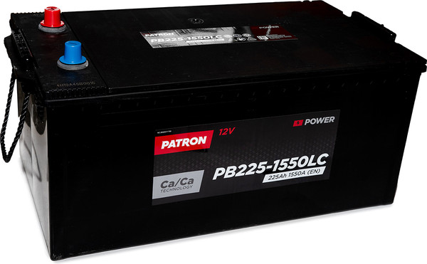 Изображение товара Автомобильный аккумулятор Patron Power PB225-1550LC (225 А/ч)