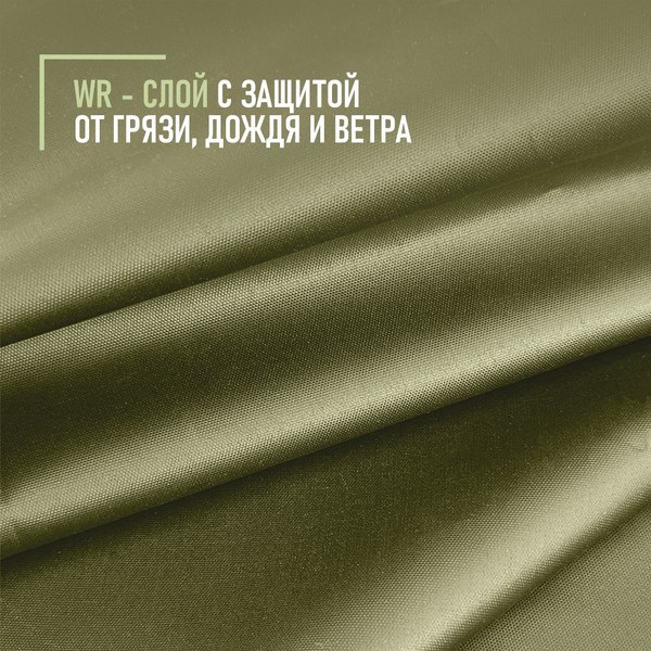 Изображение товара Ткань для творчества Sentex Оксфорд 100x150 210D WR PU1000 95г/м2 окс95 (хаки)