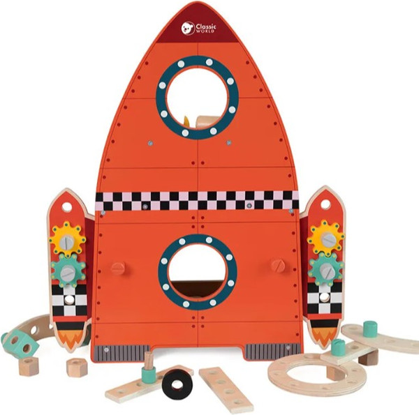 Изображение товара Верстак-стол игрушечный Classic World Ракета CW50574