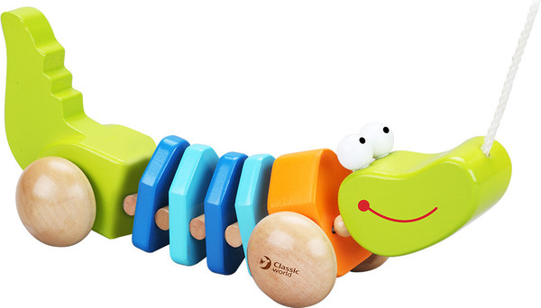Изображение товара Игрушка-каталка Classic World Крокодильчик CW33010