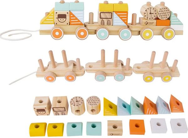 Изображение товара Игрушка-каталка Classic World Поезд CW10508