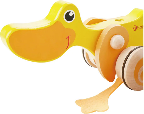 Изображение товара Игрушка-каталка Classic World Утенок CW33200