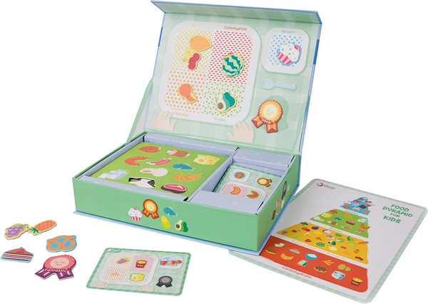 Изображение товара Развивающий игровой набор Classic World Книга-игра Еда CW20041