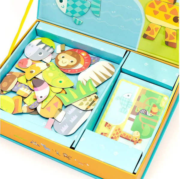 Изображение товара Развивающий игровой набор Classic World Книга игра Лес магнитная CW20025