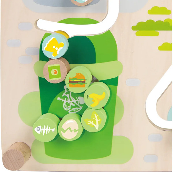 Изображение товара Развивающая игрушка Classic World Игра-лабиринт 2 в 1 Город CW40051