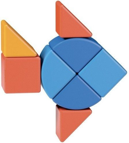 Изображение товара Развивающая игра Geomag Магнитные кубики 3 формы GM208