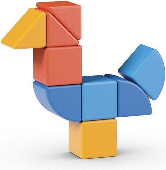 Изображение товара Развивающая игра Geomag Магнитные кубики 3 формы GM208