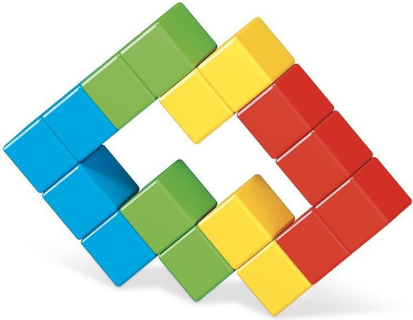 Изображение товара Конструктор магнитный Geomag Магнитные кубики GM055