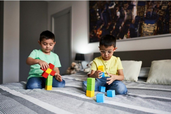 Изображение товара Конструктор магнитный Geomag Магнитные кубики GM055