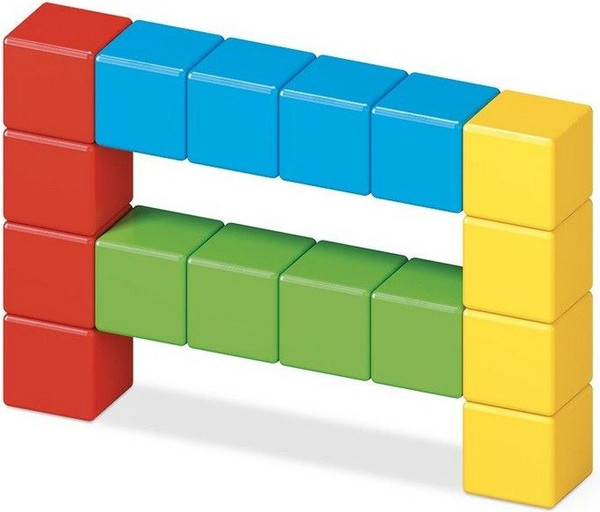 Изображение товара Конструктор магнитный Geomag Магнитные кубики GM055