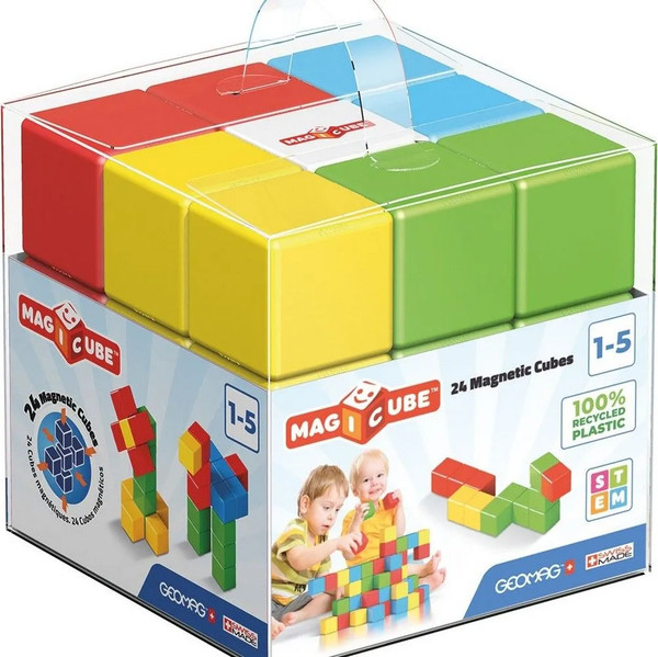 Изображение товара Развивающий игровой набор Geomag Магнитные кубики GM056