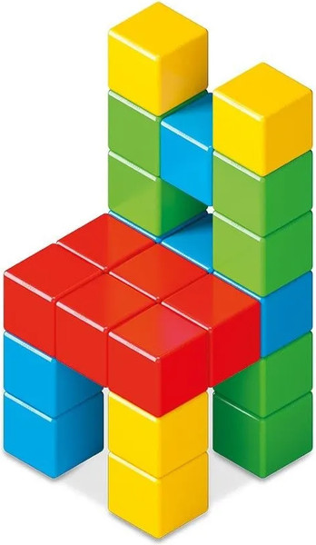 Изображение товара Развивающий игровой набор Geomag Магнитные кубики GM056