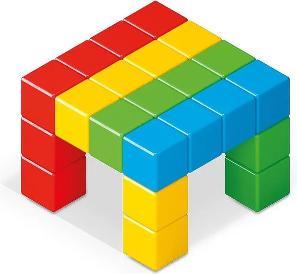 Изображение товара Развивающий игровой набор Geomag Магнитные кубики GM056