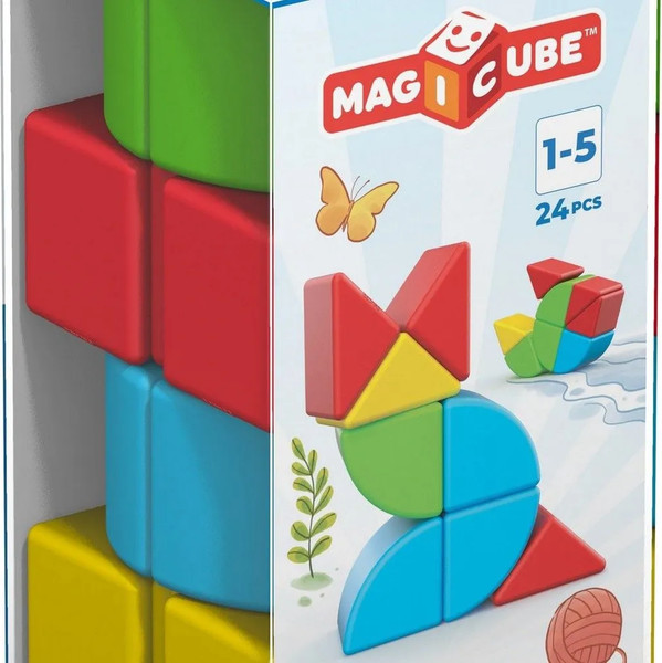 Изображение товара Развивающая игра Geomag Магнитные кубики GM044