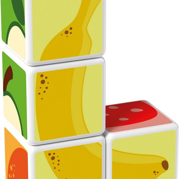 Изображение товара Развивающий игровой набор Geomag Магнитные кубики фрукты GM131