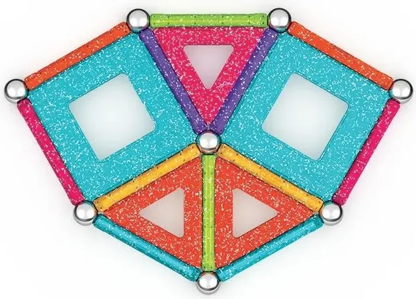 Изображение товара Конструктор магнитный Geomag Блестки GM535