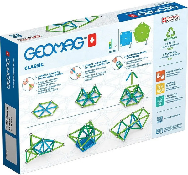 Изображение товара Конструктор магнитный Geomag Классик GM272