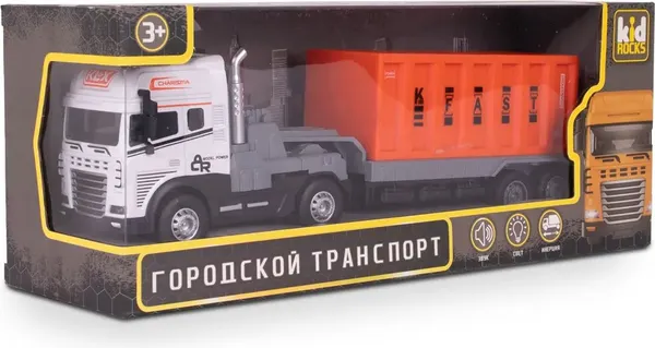 Изображение товара Автомобиль игрушечный Kid Rocks Контейнеровоз / AB-2312