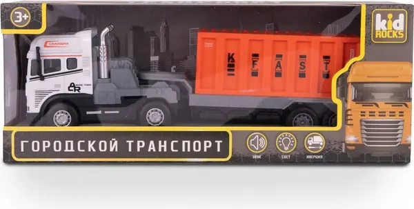 Изображение товара Автомобиль игрушечный Kid Rocks Контейнеровоз / AB-2312